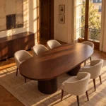 Sunlit Parisian Dining Room