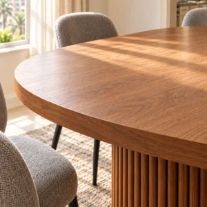 Sunny Walnut Dining Nook