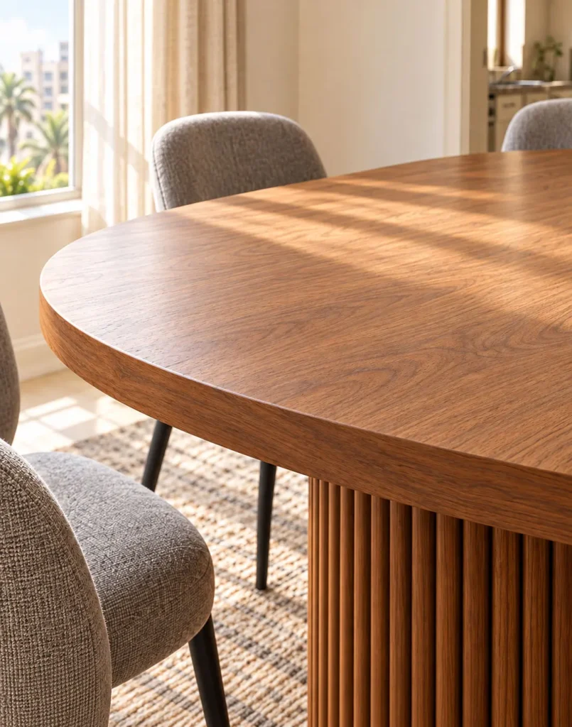 Sunny Walnut Dining Nook