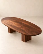 Walnut Oval Table