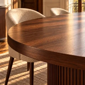 dining table wood grain
