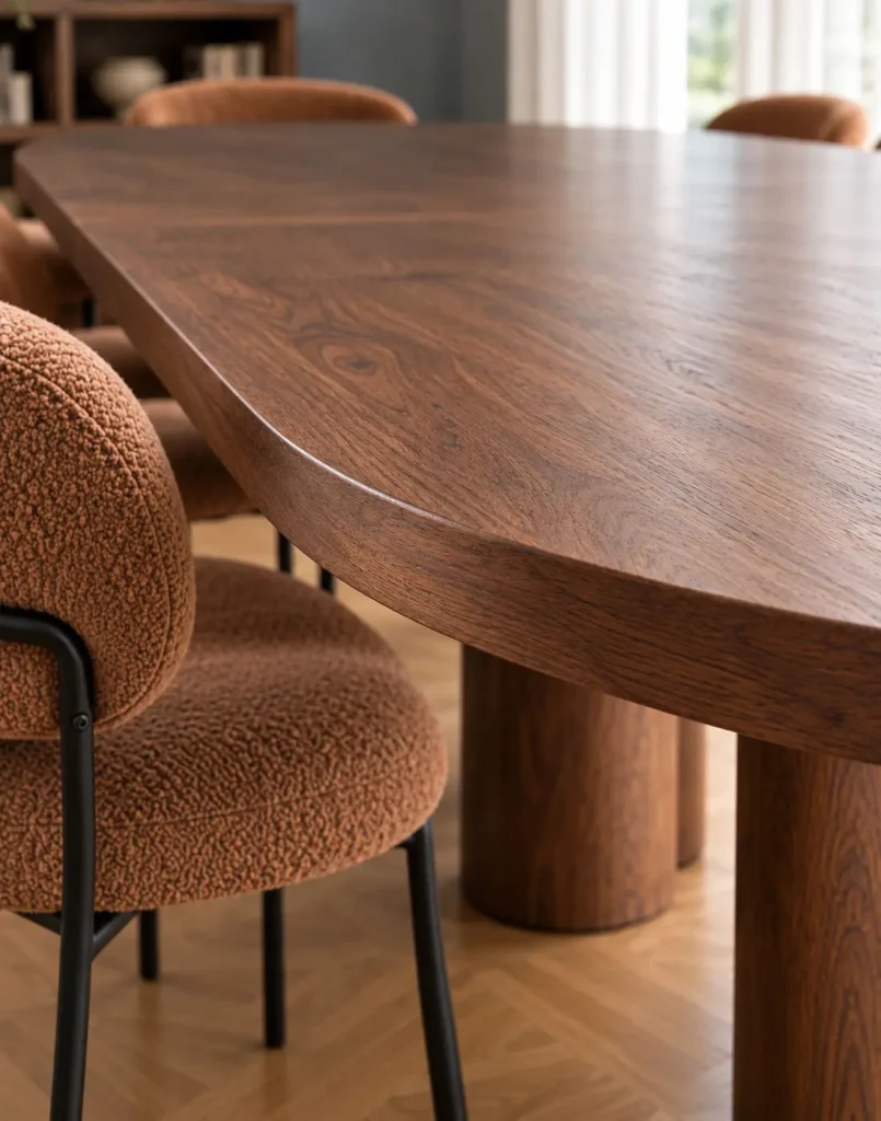 walnut dining table